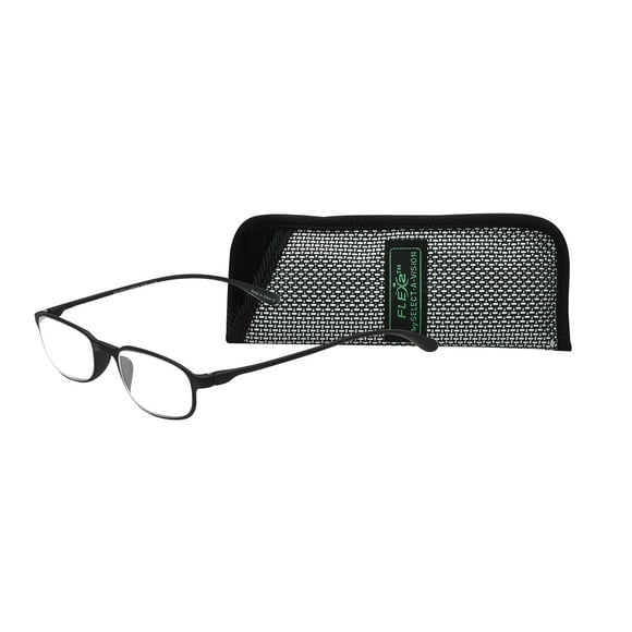 Select-A-Vision Flex 2 Lecteurs de Cadre Ovales Légers et Flexibles, Noir, 3.00