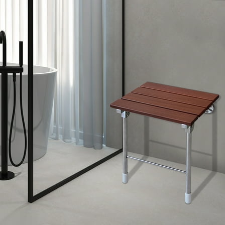 38*31*44cm 160kg Wall Mounted Shower Chair Folding Shower Chair for Homes Bathrooms, Hospitals Nursing Homes
