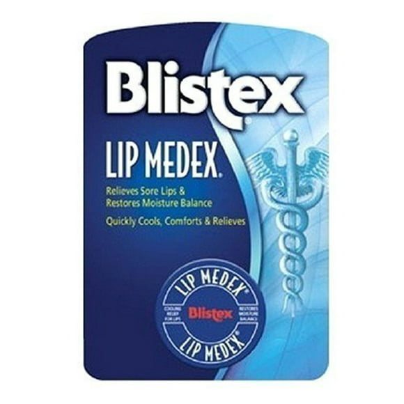 Blistex, Medex à Lèvres, Protecteur de Lèvres Analgésique Externe,.38 oz (10.75 g)