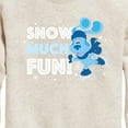 thumbnail image 3 of Blue's Clues & You! - Snow Much Fun - Toddler And Youth Crewneck Fleece Sweatshirt, 3 of 5