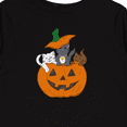 thumbnail image 4 of Inktastic Halloween Kitties in Pumpkin Boys or Girls Long Sleeve Toddler T-Shirt, 4 of 5