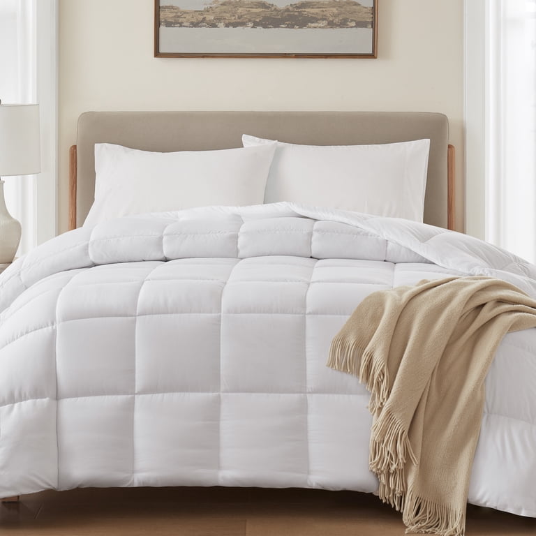Mainstays Full/Queen Down-Alternative Comforter White photo 4