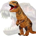 thumbnail image 1 of Disfraz inflable de dinosaurio JASHKE T-rex para adulto en Halloween, 1 of 8