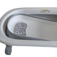 thumbnail image 2 of Bañera Plegable PAPU BABY Gris con Cojin para Bebés y Niños Pequeños, 2 of 9