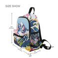 thumbnail image 3 of FORMRS School Backpack with Front Zippered Pocket 12" Student Travel Daypack, Abstract Mountain, 3 of 6