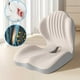 thumbnail image 3 of Cojín y respaldo integrados de espuma para asiento, cojín ergonómico para silla, para oficina, hogar, coche, viajes, soporte cómodo con funda extraíble y lavable., 3 of 5