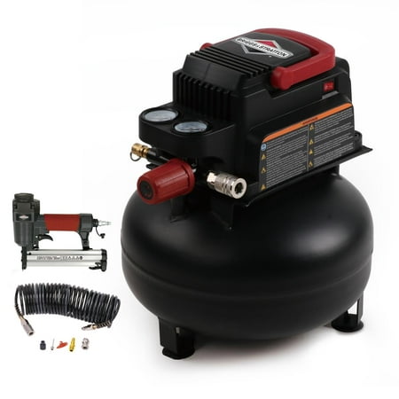 Briggs & Stratton 3-Gallon Air Compressor Inflation and Fastening Accessory (Best Air Compressor For Home Automotive Work)