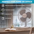 thumbnail image 2 of Ventilador de mesa Comfort Zone CZ161BK 40 cm oscilante 3 velocidades, 2 of 5