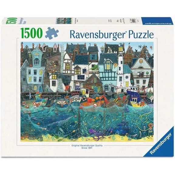 Ravensburger Harbour of Wonders 1500 Piece Puzzle