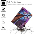 thumbnail image 2 of Kindle Paperwhite Case for All Generations, Allytech Premium PU Leather Shockproof Auto Wake Sleep Card Slots/Pen Holder Elastic Band Sleeve Cover for Kindle Paperwhite 10th Gen 2018, Colorful Floral, 2 of 7