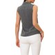 thumbnail image 3 of CAMISA SIN MANGAS DE BOTONES PARA MUJER INSPIRAR CHIC CON CUELLO DE SOLAPA Y ESCOTE EN V TUNIC DE DENIM CHAMBRAY TALLA XL GRIS OSCURO, 3 of 6