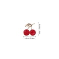 thumbnail image 2 of WHAMVOX Broche Pin Para Mujer Con Cereza De Y Metal Para Adornar Casual Y Formal, 2 of 6