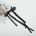 thumbnail image 5 of Unique Bargains 1 Pc Ponytail Buckle Hair Clip Ribbon Bow Hair Ponytail Cuff for Women Black, 5 of 5