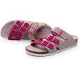 thumbnail image 1 of Correa de Contraste de las Mujeres Zapatillas de Corcho Diapositivas Moda para Sandalias de Playa de Arena Casual Cómoda Flip Flop Xishao ropa, 1 of 2