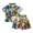 White, variant on WOYY Toddler Boys Hawaii Outfits Summer Beach Short Sleeve Shirt Shorts Set, Sizes 12M-5T