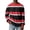 RedA&04^0205L, variant on Fabrcox Mens Waffle Long Sleeve Shirt Striped Mens Crew Neck Tee Shirts Color Block Big and Tall Workout Men Athletic Shirt Blue XXXL