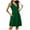 Green, variant on IROINNID Women's Sleeveless A-Line Dress Summer Casual Beach Knee Length Dress V-Neck Short Dress