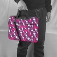 thumbnail image 5 of Lsque Vintage Vinyl Record Pattern Laptop Bag – Portable & Slim Single-Shoulder Computer Case with Adjustable Strap, Protective, Lightweight for 13”/14”/15.6” Laptops, 5 of 8