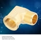 thumbnail image 4 of Accesorios De Tubería De Latón NPT De 1/2 Pulgada, Ajuste Apretado De Junta, Accesorios De Tubería De Latón De Codo De 90 Grados, 5 Piezas Para Sistemas De Mangueras, 4 of 7