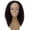 Medium Brown, variant on LUXLUXE Rosario Curly Body Waves 20 in Long Half Wig Mix Human Hair and Synthetic Fibers,Medium Brown