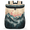 Multicolor 3, variant on Jiaoprinted Tropical Leaves Portable Leakproof Cooler Backpack, Summer Botanical Insulated Backpack Cooler for Picnic Camping