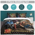 thumbnail image 5 of Descendants Descendants 3-Piece Bedding Set Soft Warm And Comfortable Soft Bed Set with 1 Duvet Cover And 2 Pillowcases for Bedroom, 5 of 8
