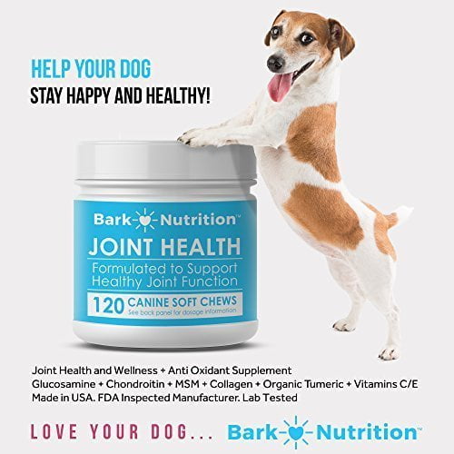 Glucosamine Chondroitin Supplement For Dogs Bark Nutrition