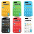 thumbnail image 5 of Basic Standard Calculators Mini Digital Desktop Calculator with 8-Digit LCD Display, Battery Solar Power Smart Calculator Pocket Size for Home School for Kids Holiday Savings Gifts, 5 of 6