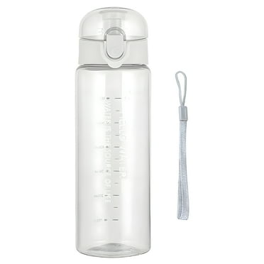 ICERUN Clear Water Bottle,Sealed and Leak Proof Plastic Water Bottles,Easy to Carry Gym Water Bottle
