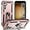 1-rose gold, variant on for Samsung S23 FE Case for Galaxy 23 FE,with ring[Military Grade Shockproof] Heavy Duty Shockproof Anti-Scratched Phone Case,Case for S23 FE,Black