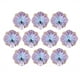 thumbnail image 5 of Diamante de cristal, 10 piezas de diamantes de garra de costura, accesorios de bricolaje, diamantes de costura ultra sensibles, 5 of 12