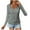 Gray, variant on gakvbuo Long Sleeve Tunic Tops for Women Womens V Neck Long Sleeve Shirts For Women Ruched Tops Casual Tshirts Fall Winter Tops 2024