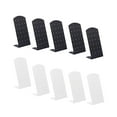 thumbnail image 3 of Segolike 10Pcs Earring Display Stand Jewelry Holder Durable Acrylic Earring Studs Rack Jewelry Display for Bedroom Women Showcase Gift, 3 of 8