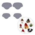 thumbnail image 1 of mmirethe Soft Shoe Heel Pad Insoles for High Heels Supportive Heel Repair Stick light gray 1Set, 1 of 6