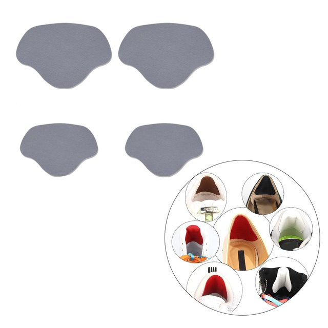 mmirethe Soft Shoe Heel Pad Insoles for High Heels Supportive Heel Repair Stick light gray 1Set