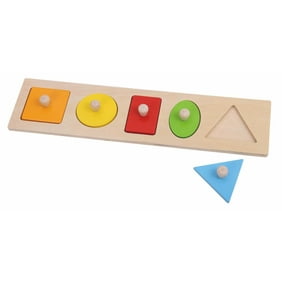 Melissa Doug Shapes Wooden Chunky Puzzle 8 Pcs Walmart Com Walmart Com