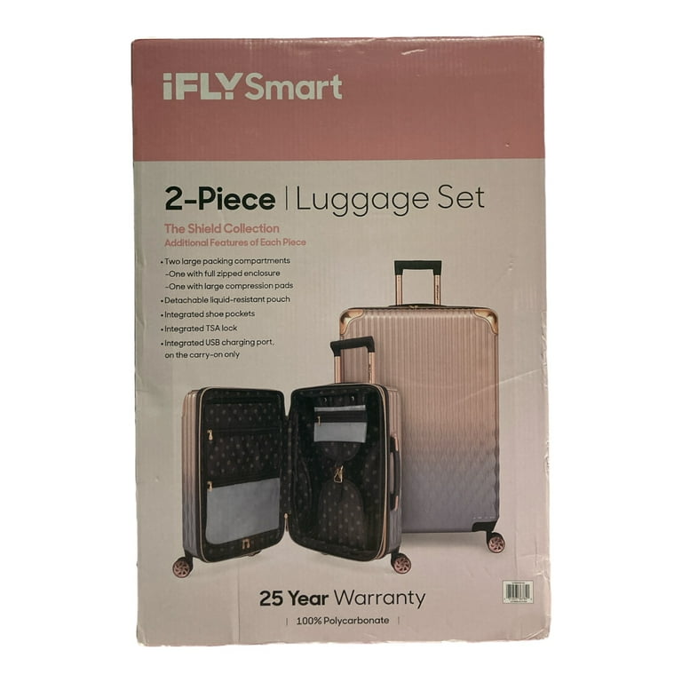 iFLY Smart Shield Collection Antibacterial Travel Set, 2 Piece