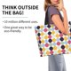 thumbnail image 2 of Fotbe Polka Dot Bolsa Tote Estética de Lona con Estampado para Mujer - Bolsa Reutilizable de Hombro Casual para Vacaciones, Compras, Trabajo y Gimnasio, 2 of 8