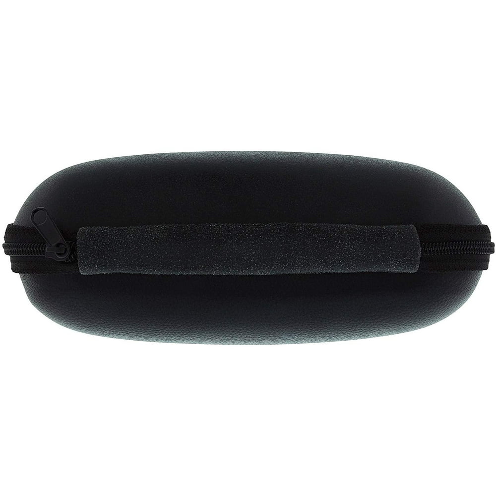 Extra Large Zip Up Eyeglass Case For Men & Women, Fits 2 Pairs Of