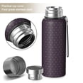 thumbnail image 2 of Modern 20oz Stainless Steel Thermal Bottle with Tea Filter and Cup Lid, Vacuum Insulated Coffee Mug with 316L Inner Liner, Leakproof Travel Thermos for Office, Commute & Outdoor, 2 of 7