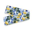 thumbnail image 7 of Yayeee Table Runner 90 inches Long Home Kitchen Dinning Party Decoration, Cartoon Lemon Leaves, 7 of 7