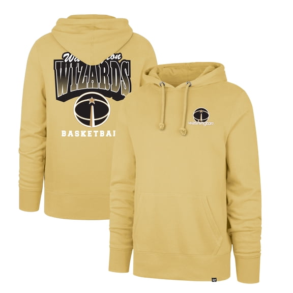 Men's '47 Gold Washington Wizards 2025/26 City Edition Jab Step Headline Hoodie
