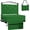 With Pocket-green, variant on Stadium Seats with Back Support and Cushion Thick Padded Bleacher Chairs with Shoulder Strap, Portable Folding Stadium Seat Chair for Bleachers Includes Cup Holder and Side Pocket, Gray