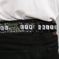 thumbnail image 4 of Buckle-Down Belt, Seatbelt Buckle Belt, Ctrl Alt Del Chip, 34 to 52 Inches, 4 of 9