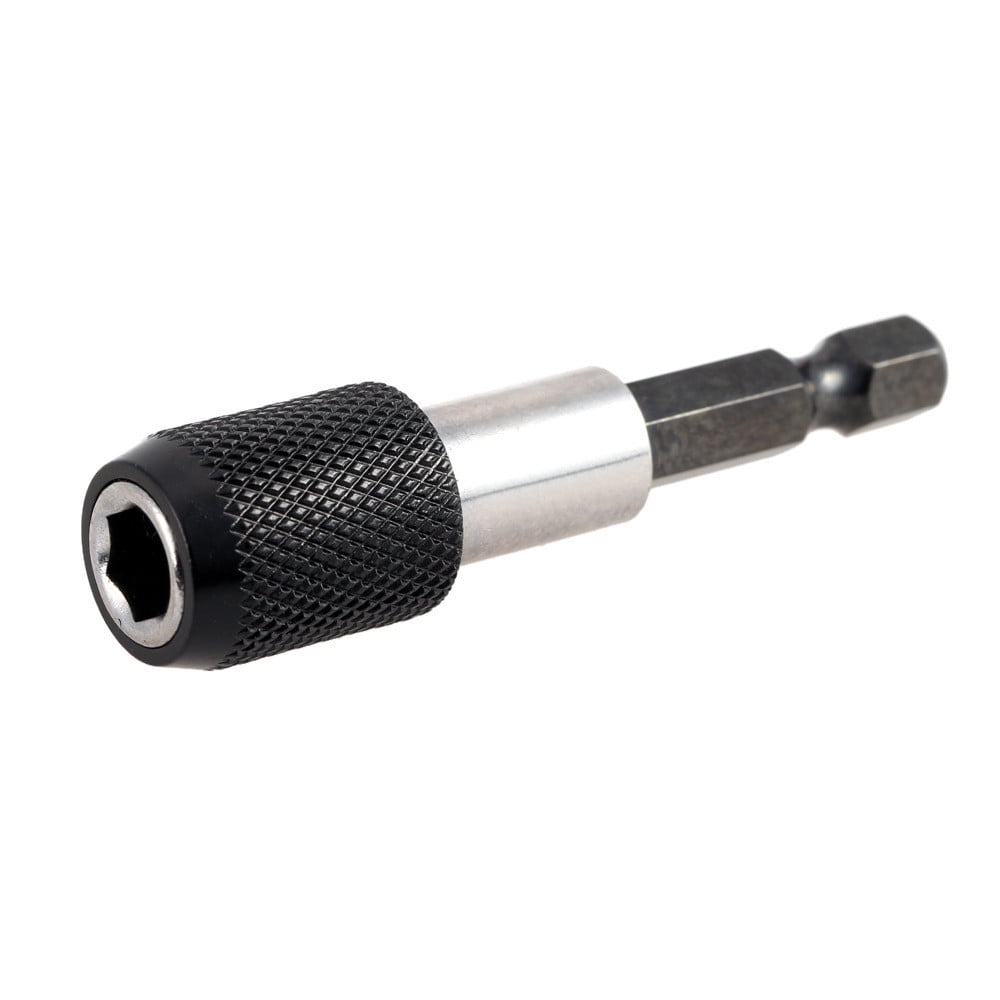 3Pcs 1/4" 60mm Hex Shank Quick Release Magnetic Screwdriver Bit Holder Tool New 