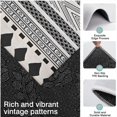 thumbnail image 3 of White Geometric Diamond Chevron Pattern Kitchen Rugs Sets Of 3,Kitchen Runner Rugs Non Skid Washable,Decorative Kitchen Floor Mats for Kitchen,Sink,Laundry,17"x30"+ 17"x47" + 17"x59", 3 of 6