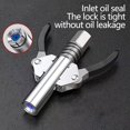 thumbnail image 4 of JilgTeok Grease Gun Coupler No Leak Tool Tip Heavy Duty Lock Handle Stainless Steel Injector Nozzle Strong Lock On Locking Kit Adapter Easy Locks, 4 of 4