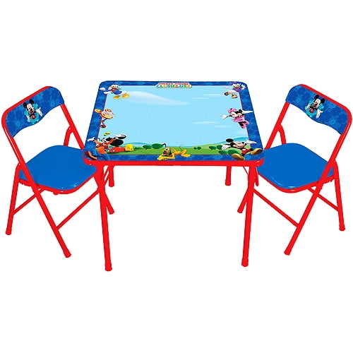 Disney Mickey Mouse Clubhouse Erasable Activity Table Set With 3 Markers Walmart Com Walmart Com