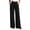 #02 Black 【Mix & Match: Stock Up on Your Favorite Colors】, variant on Women's High-Waisted Wide Leg Work Trousers with Pockets, Tummy Control Straight Leg Dress Pants, Business Casual Office Wear, Soft Stretch Everyday Trousers | TruHer,Black S