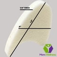 thumbnail image 2 of Separadores de dedos Mars Wellness, espuma completa, 0,6 cm, 100 almohadillas, 2 of 7